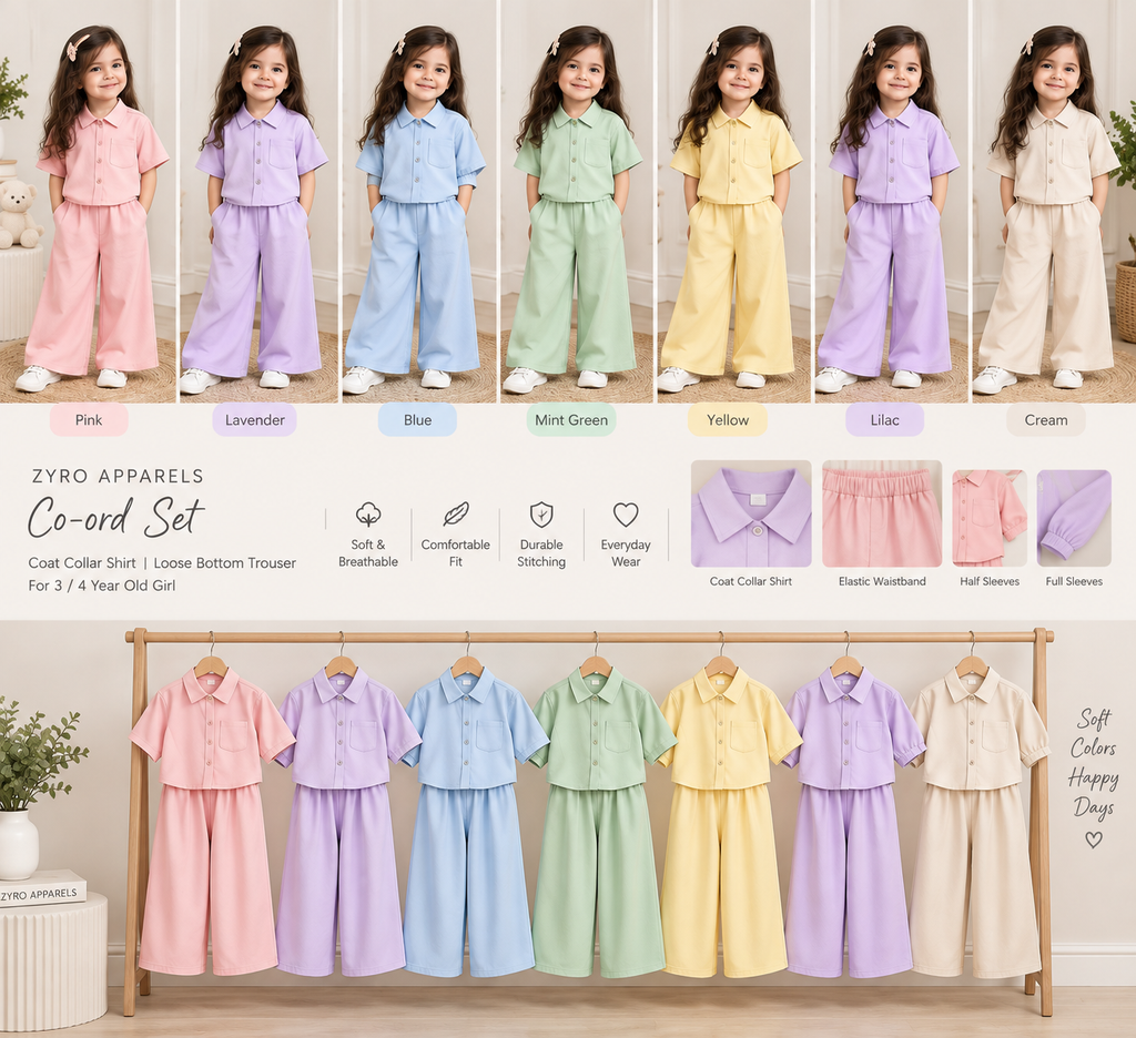 BUNDLE OF 3 CO ORD SETS